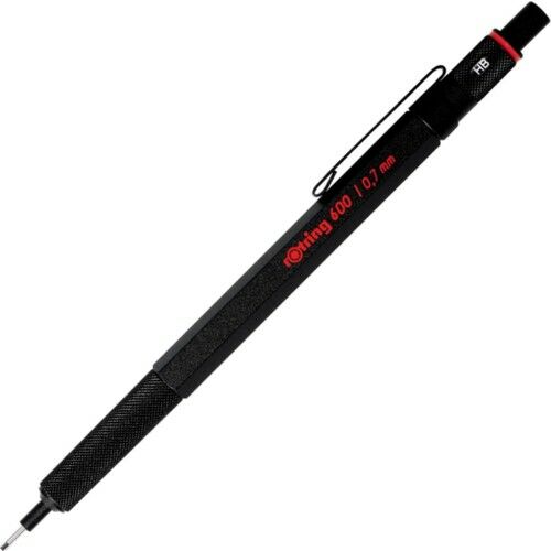 ROTRING 600 0.7 MM SİYAH VERSATİL KALEM