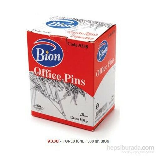 BİON 9338 TOPLU İĞNE 500 GR