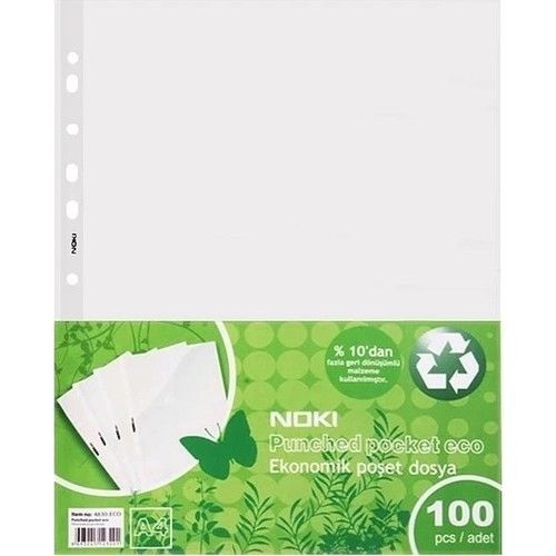 NOKİ 4830 EKONOMIK POŞET DOSYA A4 100 ADET