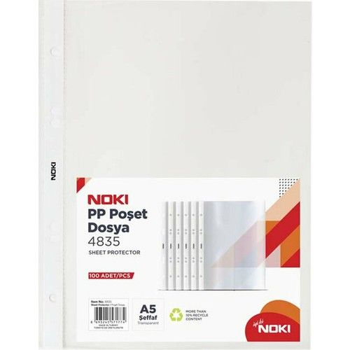 NOKİ 4835 A5 100LU POŞET DOSYA