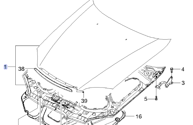 Chevrolet Lacetti Motor Kaputu Gm Marka