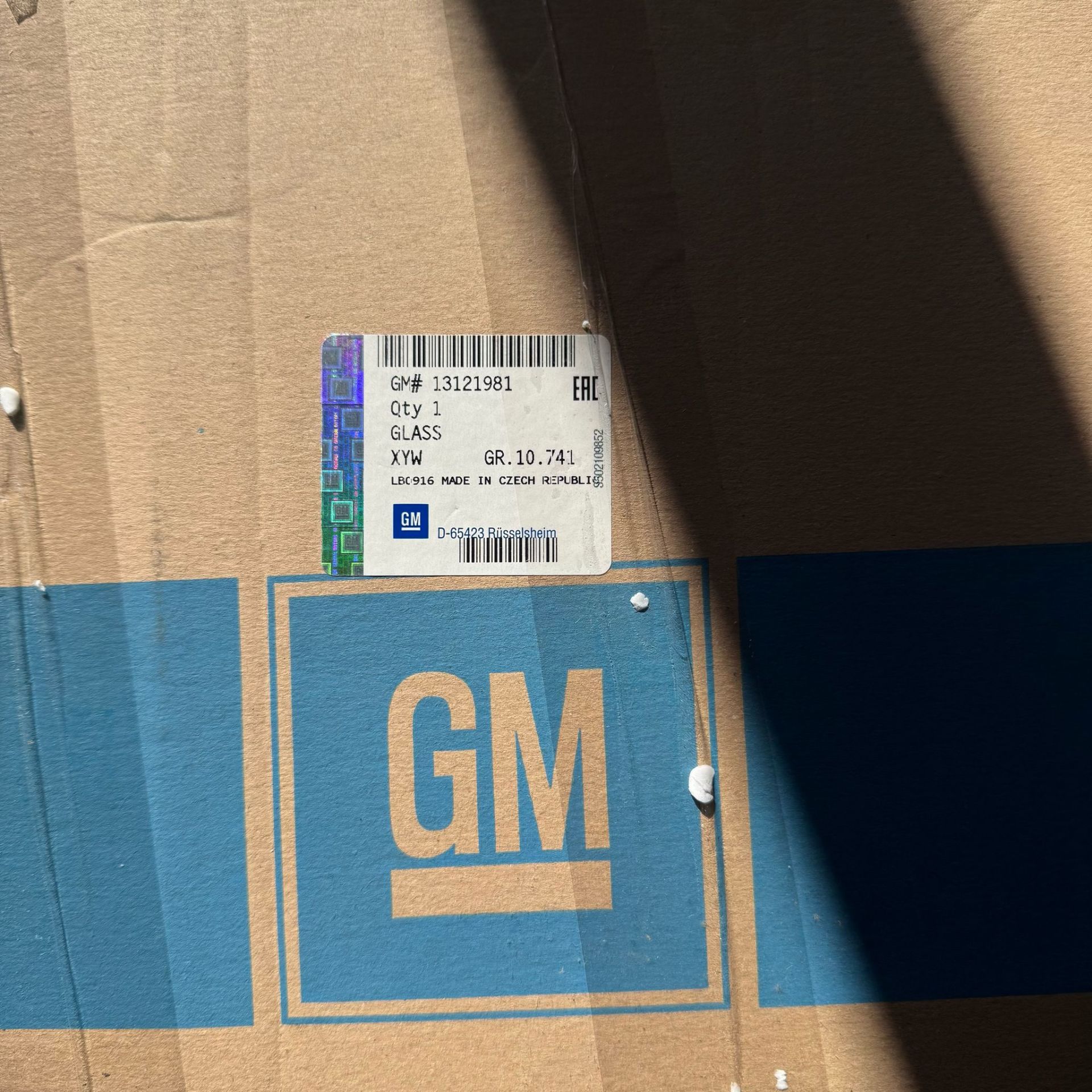 Opel Corsa C Komple Sol Arka Kelebek Camı Yeşil GM Orijinal 13121981