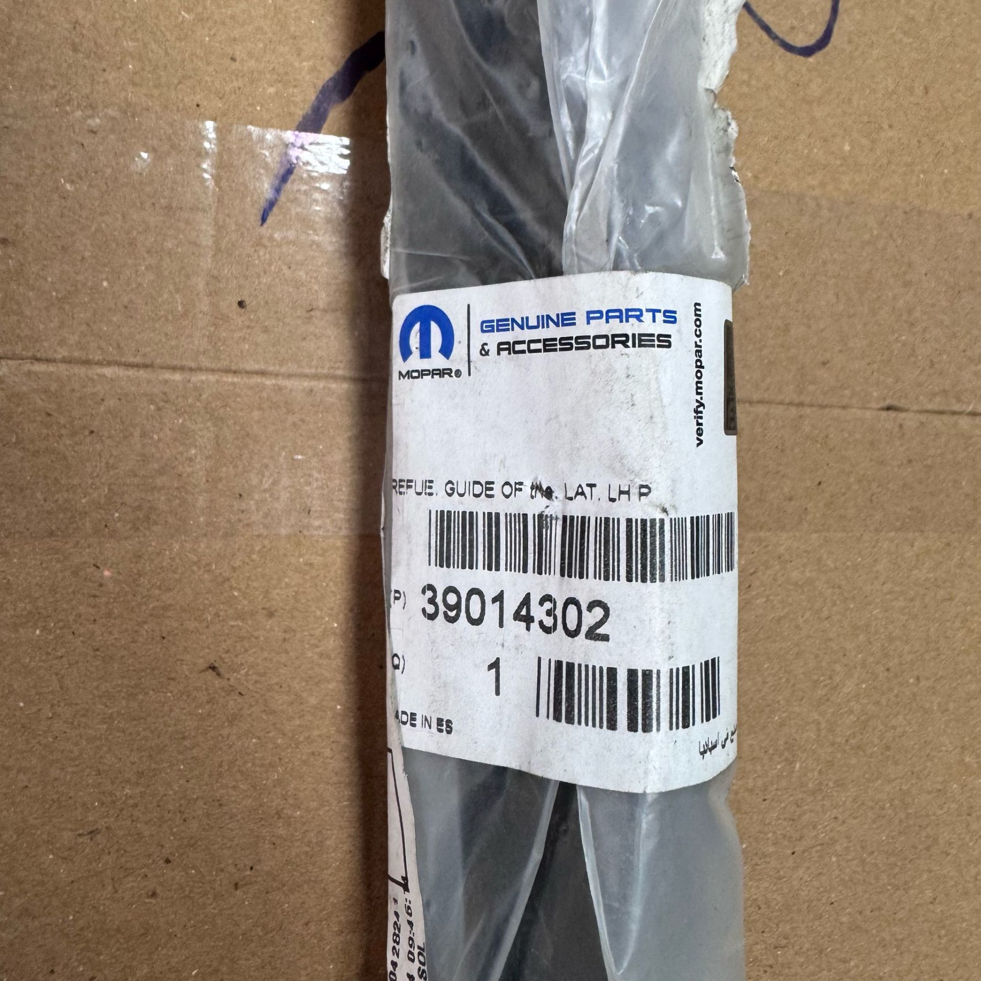 Opel Corsa E Sol Ön Tampon Braketi Orjinal Gm Marka 39014302