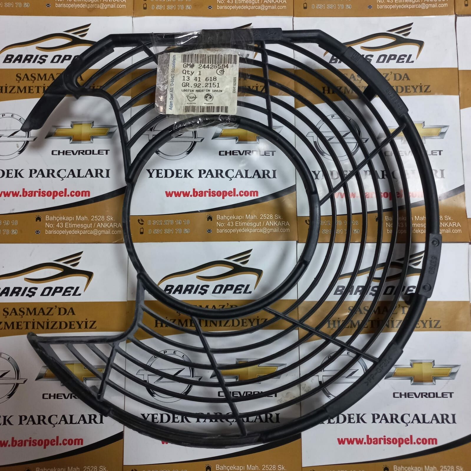 Opel Corsa C Kli̇ma Fan Si̇nekli̇ği̇ Gm Marka