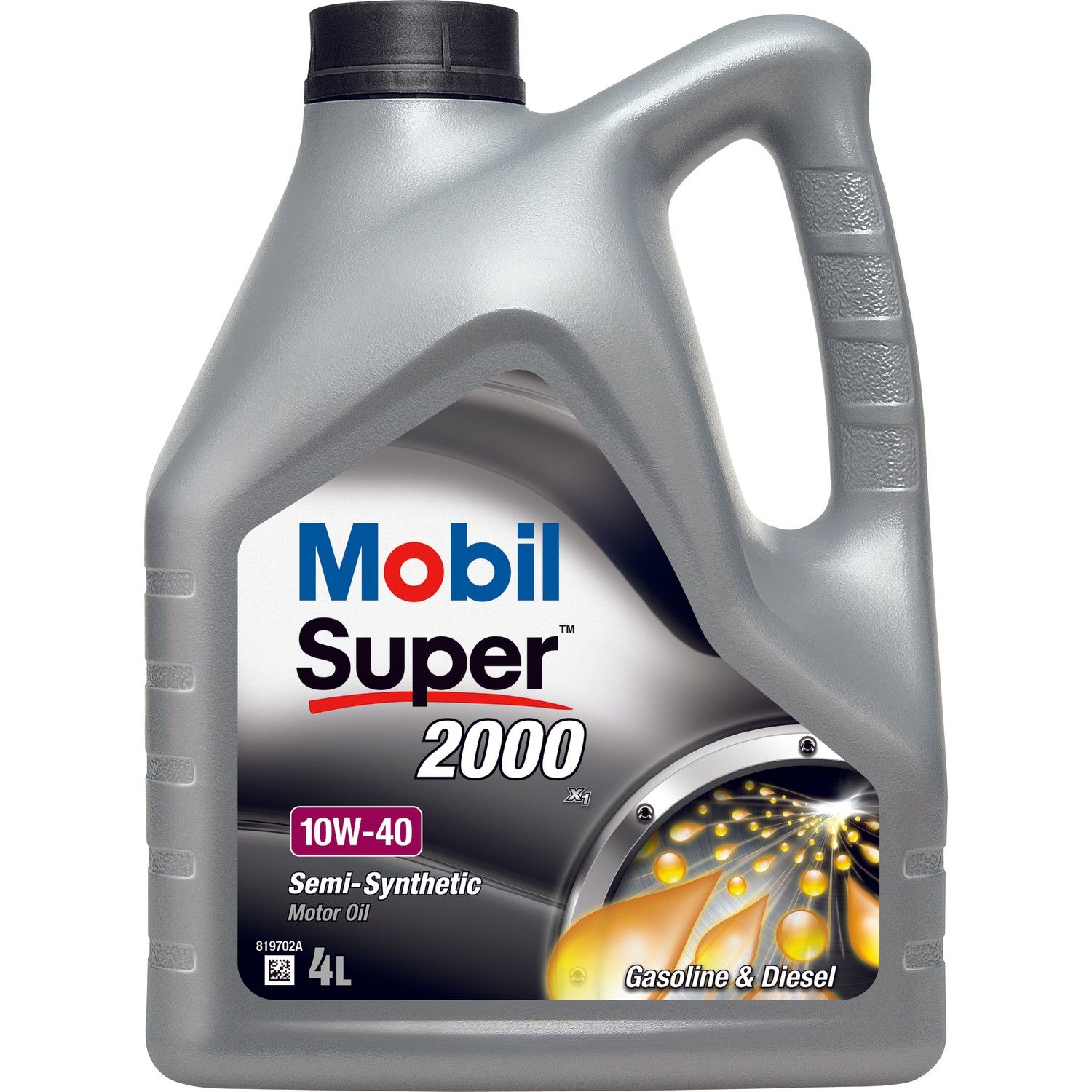 Mobil 10W40 Benzin ve LPG Motor Yağı 4 LT