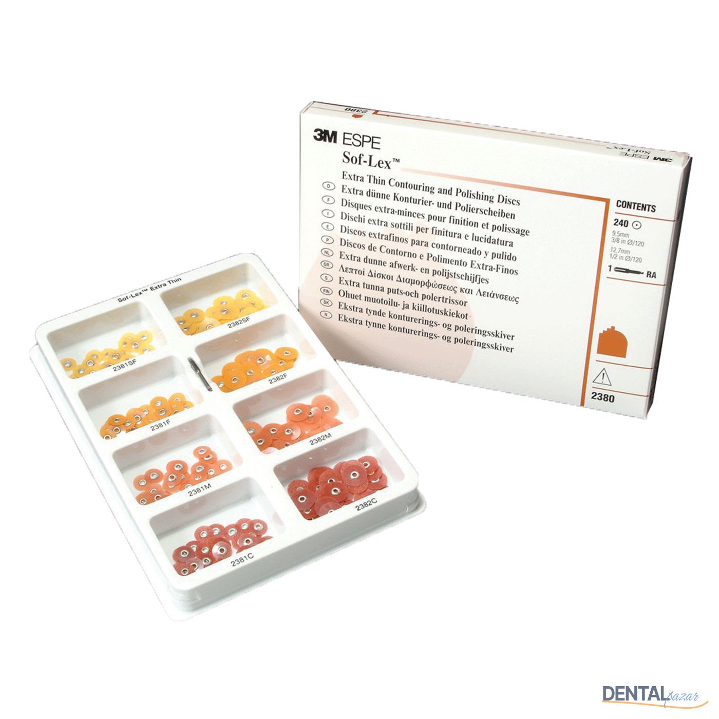 Soflex Kompozit Bitim Cila 240'lık Set