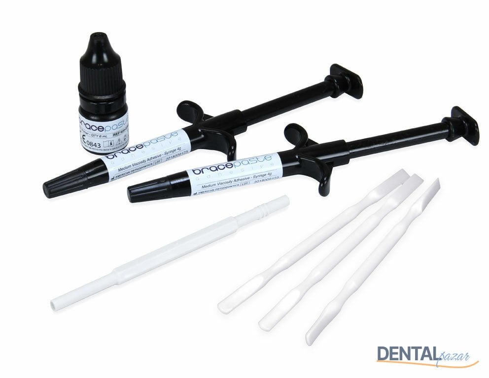 BracePaste Kit - Braket Yapıştırma Siman Seti - 4x3,5 gr Şırınga