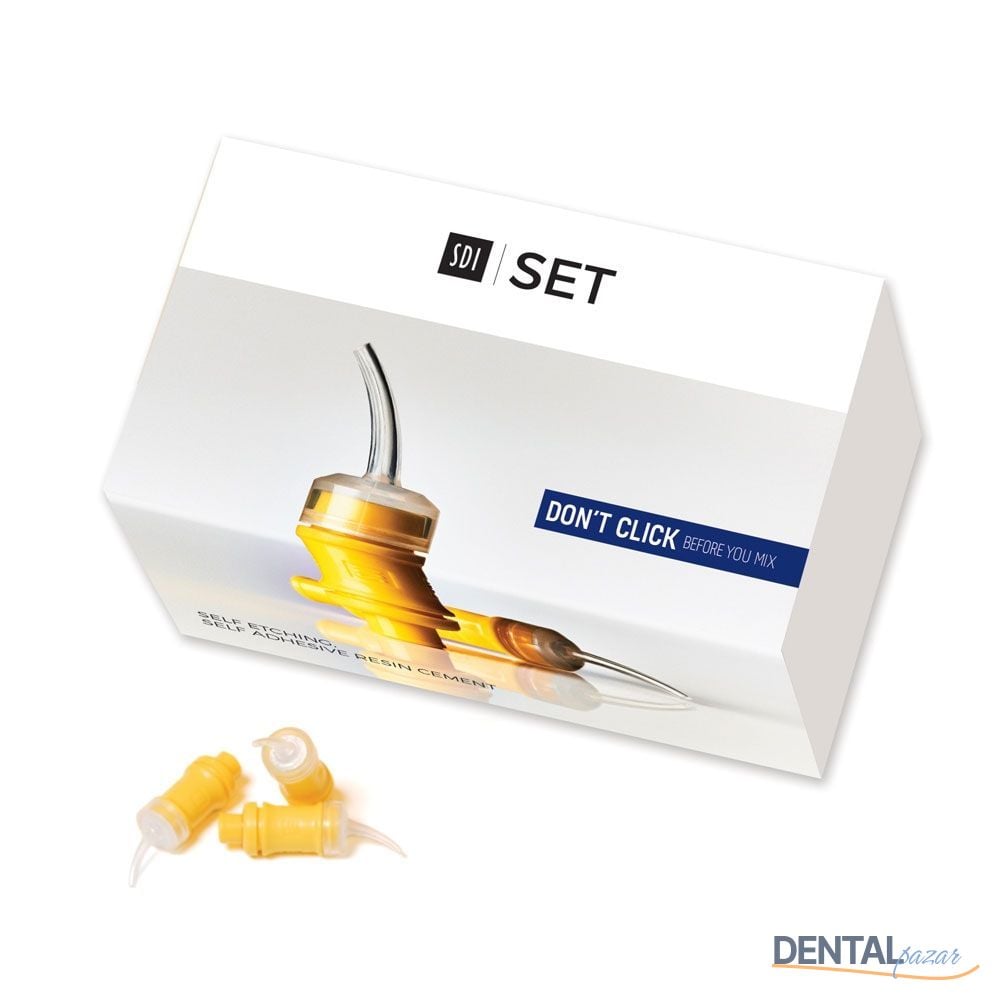 Set PP Rezin Bazlı Dual Cure Siman 50lik Kapsül