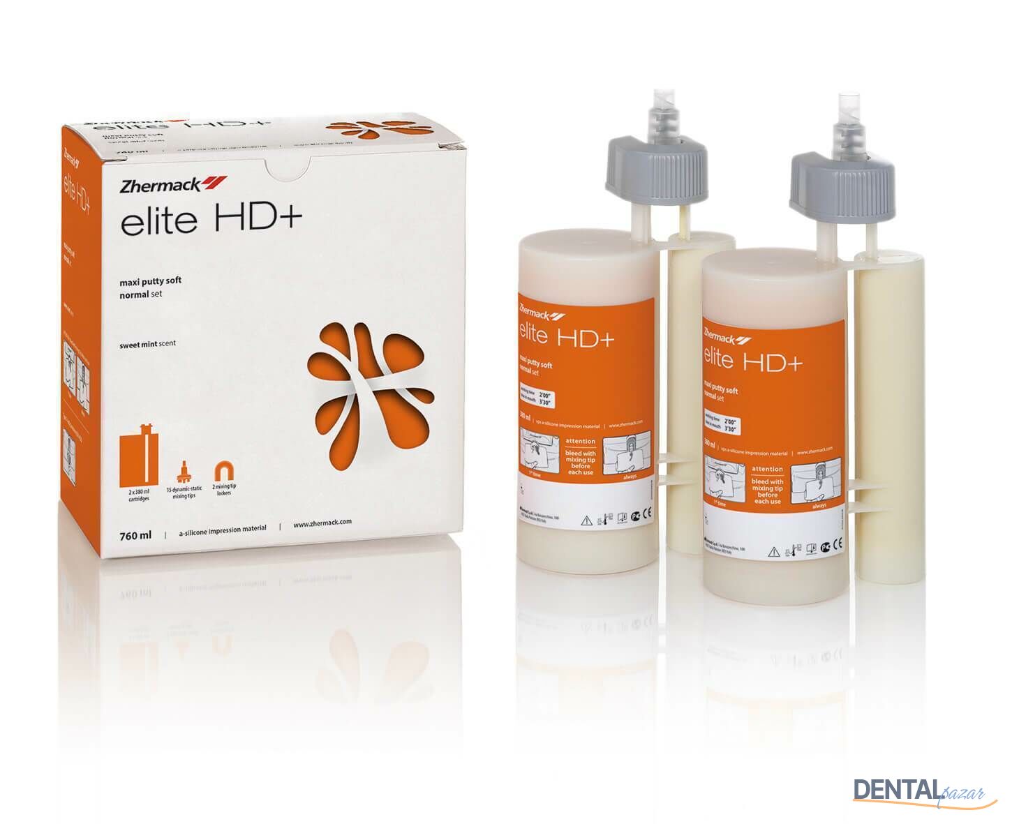 Elite HD+ Maxi Tray Makine Ölçüsü - Fast Set - 6*380 ml