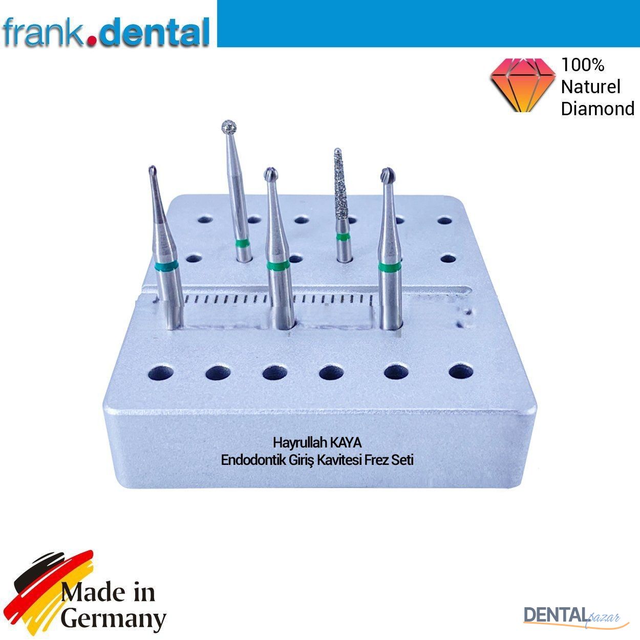 Hayrullah Kaya - Endodontik Giriş Kavitesi Frez Seti