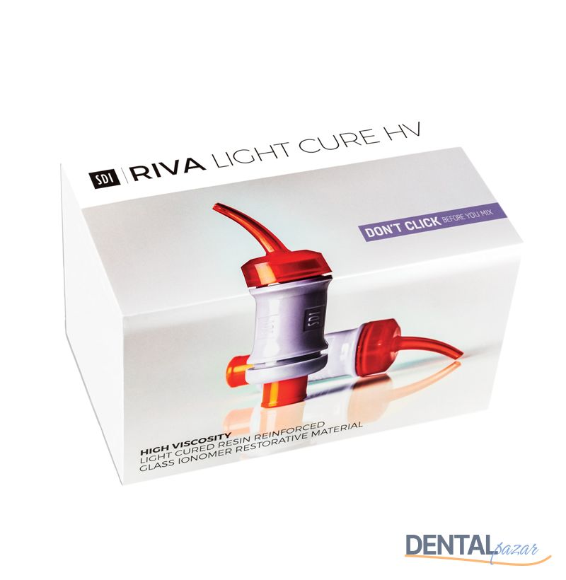Riva Light Cure HV - Işıkla Sertleşen Cam ionomer Kapsül
