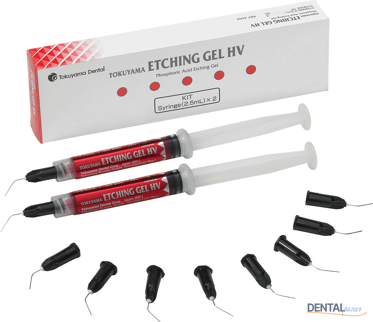 Etching Gel Hv 2*2,5 ml