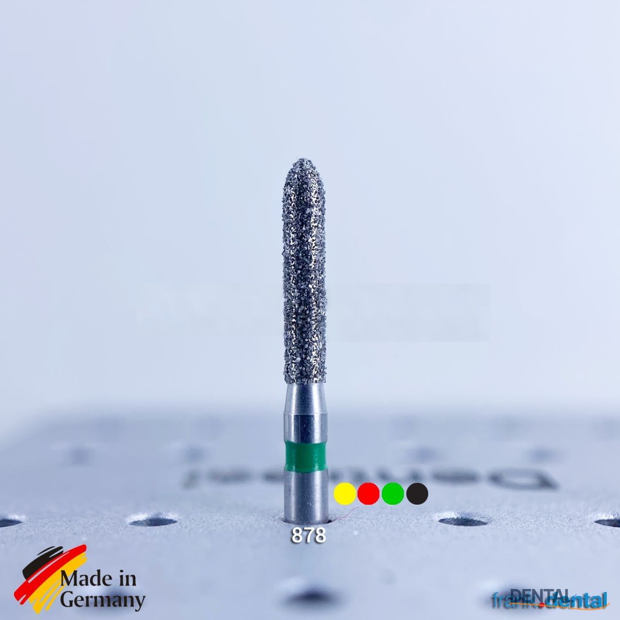 Doğal Elmas Frez - 878 - Silindir Chamfer - 5 Adet