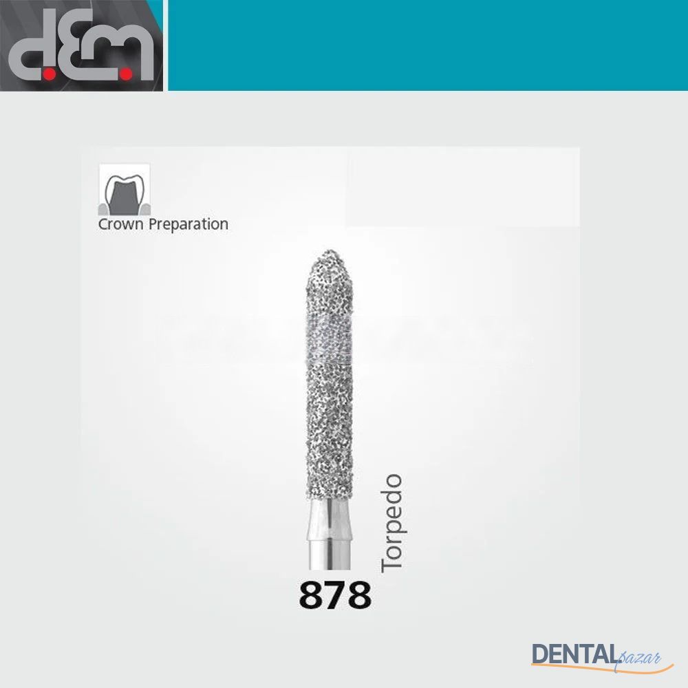 DX Sentetik Elmas Frez - 878 - Chamfer - 10 Adet