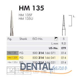 D0135 Carpide Cila Frezi - 5 Adet