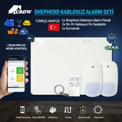 CROW SHEPHERD 64 PANEL+2 SH KABLOSZ PIR+1 RMT