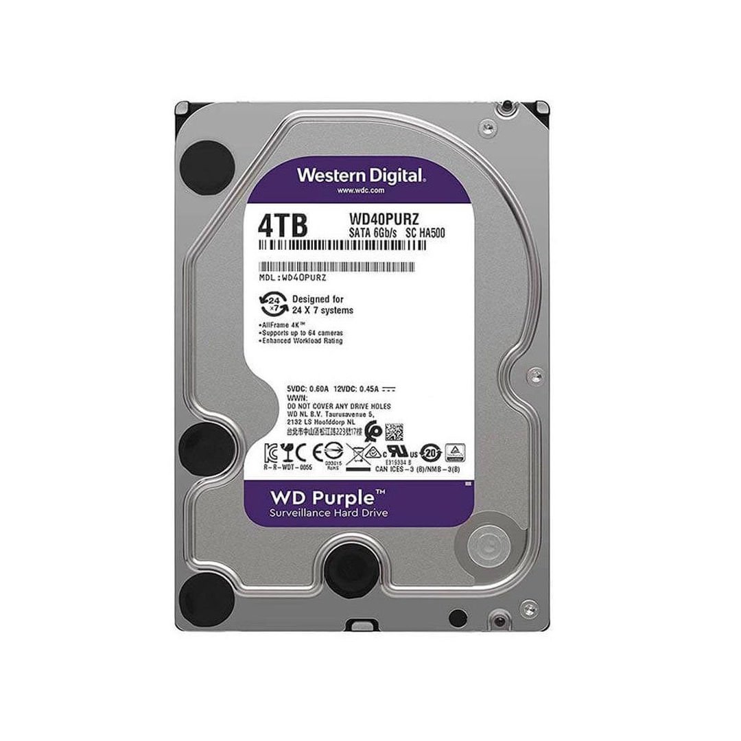 WESTERN DIGITAL 4 TB HDD PURPLE SERİSİ