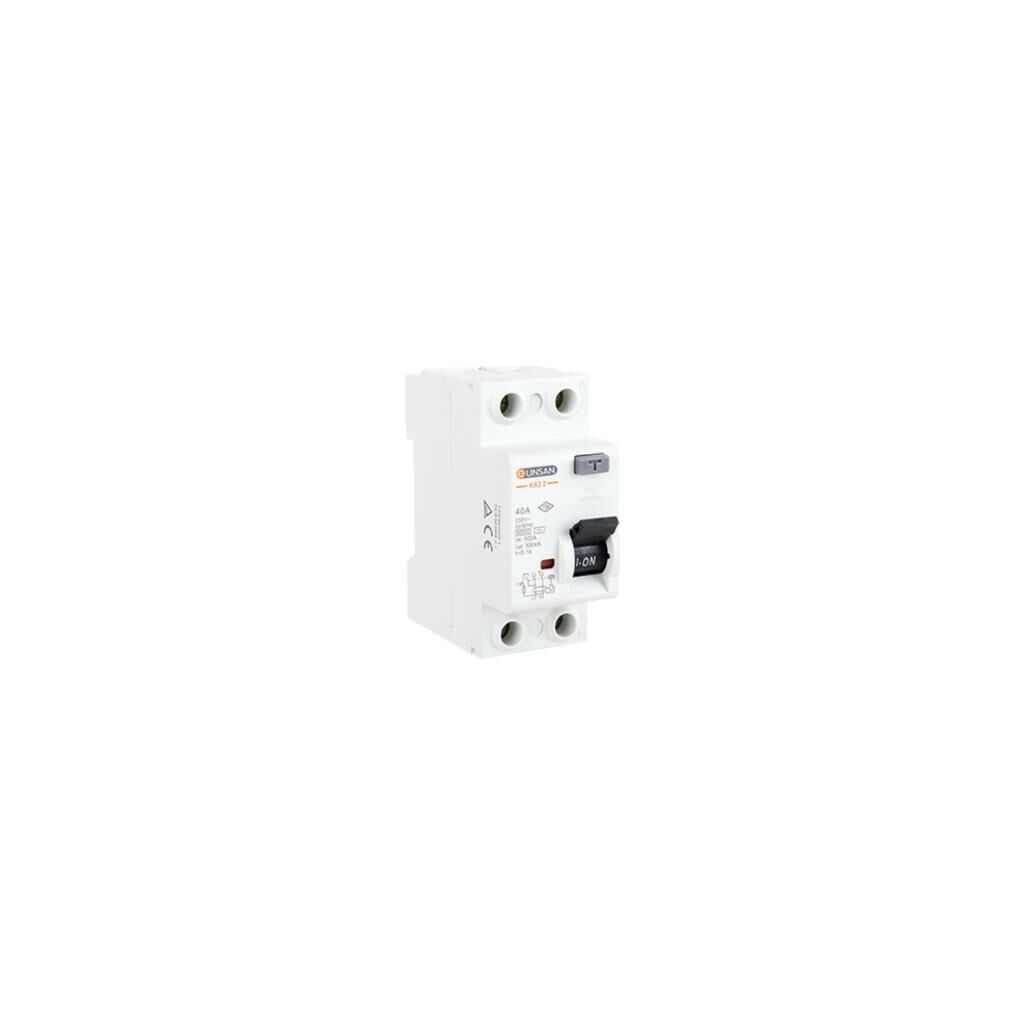 Kaçak Akım Koruma Anahtarı 6 kA 1P+N 30 mA 40A KA32-40\30