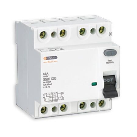 Günsan KAÇAK AKIM KORUMA RÖLESİ 3X25A 30mA GÜN-KA 4-2530