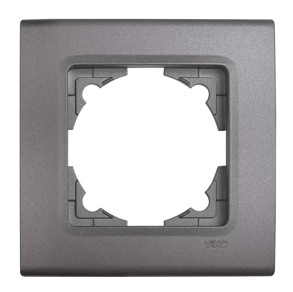 LİNNERA LİFE GRANİT GRİSİ TEKLİ ÇERÇVE (5 Lİ PAKET)