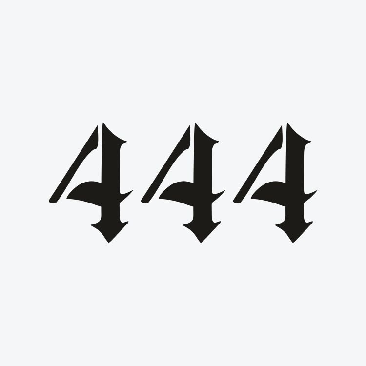 Melek Sayısı Gotik Font-444