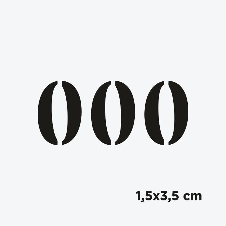 Melek Sayısı Klasik Font-000