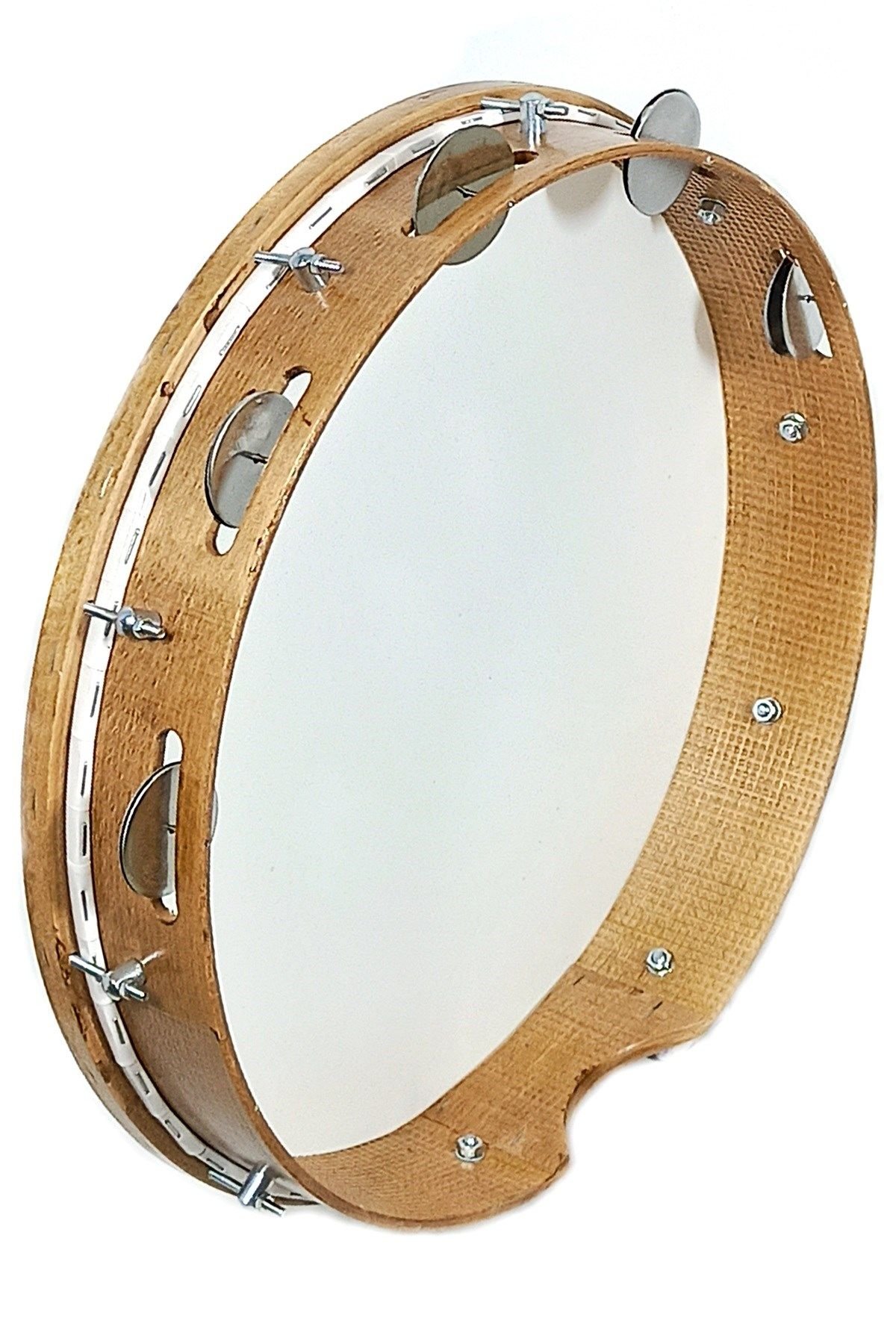 Piarro Tekkat Ayarlı Zilli Bendir 42cm + kılıf