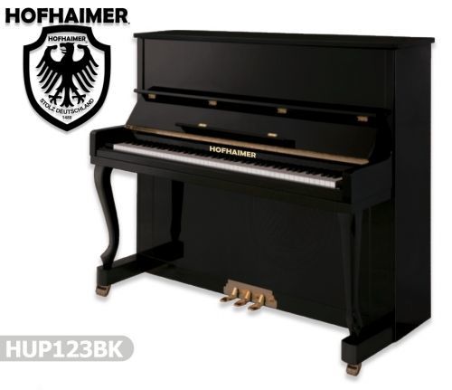 Piyano Konsol Duvar Hofhaimer Siyah HUP123BK