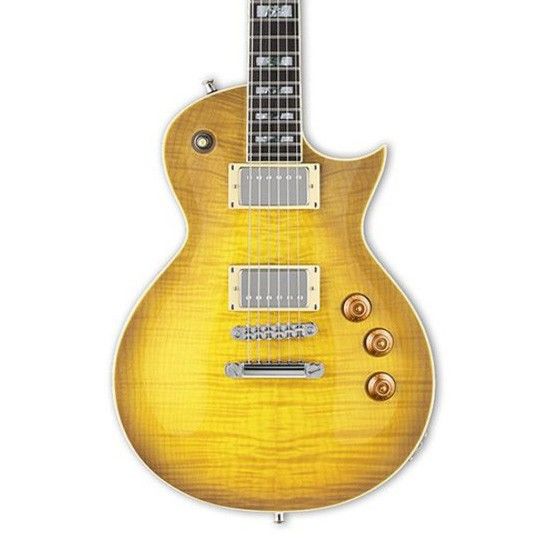 ESP LTD Alex Skolnick Lemon Burst Elektro Gitar