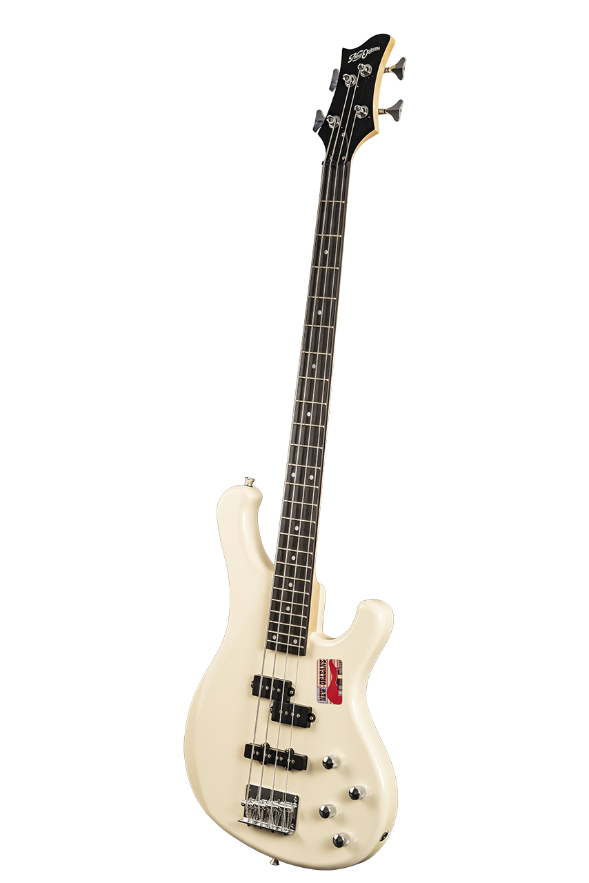 New Orleans NB120 Manyetikli Bej Elektro Bas Gitar