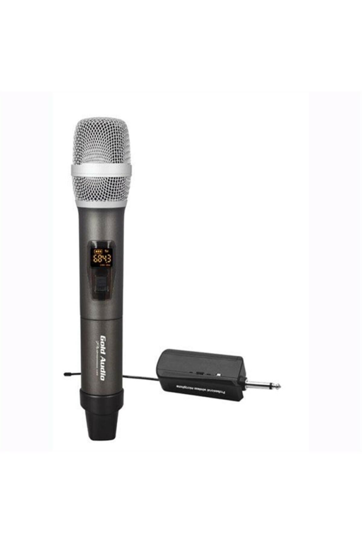 Gx-831e Uhf Tek El Wireless Telsiz Mikrofon