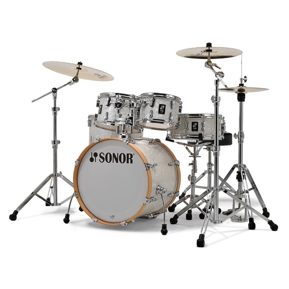 Sonor AQ2 Studio Akustik Davul Seti (White Pearl)