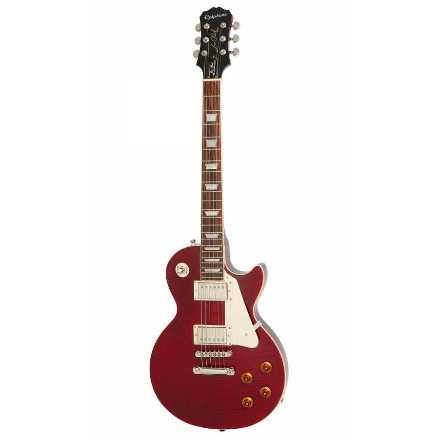 Epiphone Les Paul Standart Plus Top Pro Elektro Gitar (Wine Red)