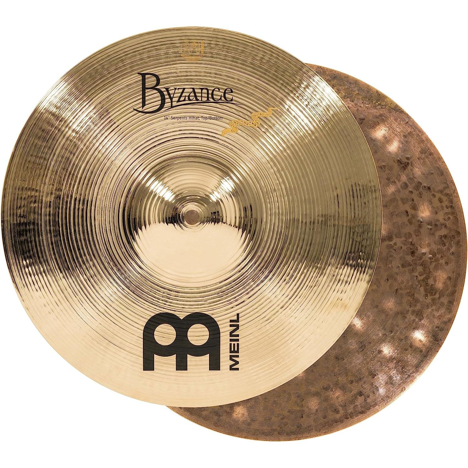 Meinl B14SH-B Byzance 14'' Serpents Brilliant Hihat Zil (Çift)