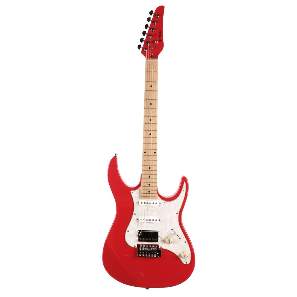 Fenix FSS-20FRD Elektro Gitar (Parlak Kırmızı)