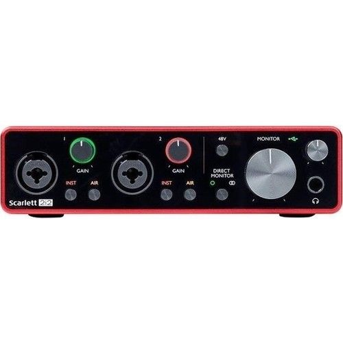 Focusrite Scarlett 2i2 Gen 3 USB Ses Kartı