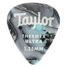 Taylor Prem351 Thermex Ultrapicks abalone,Pena (1.25mm)