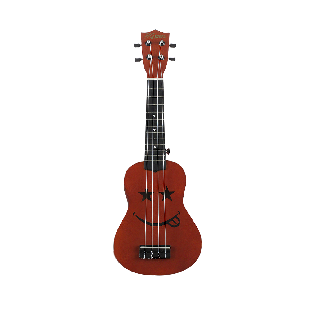 Kozmos KUK-101-NT / Emoji Soprano Ukulele Natural (Çantalı)