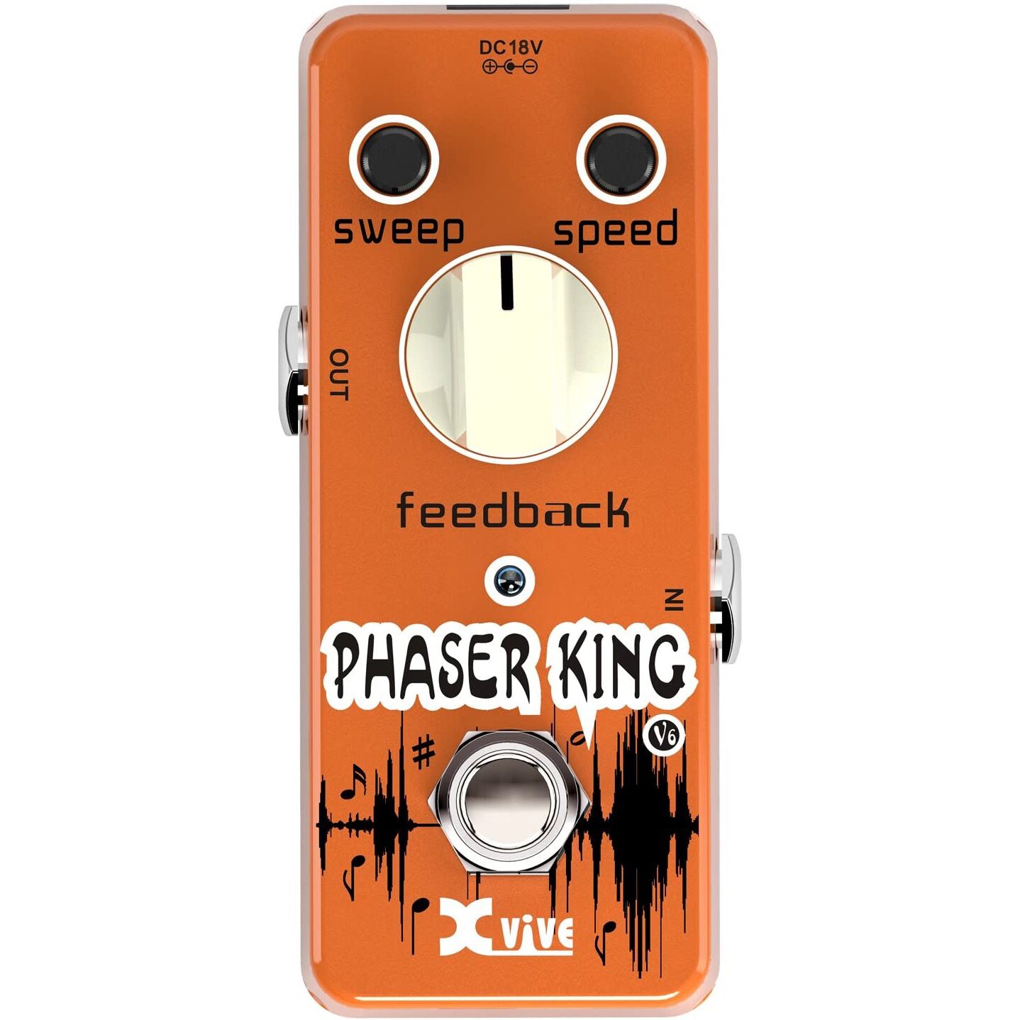 Xvive XV-V6 Phaser King V6 Efekt Pedalı