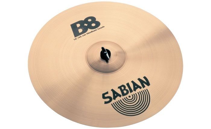 18 MEDİUM CRASH B8. SABIAN CANADA