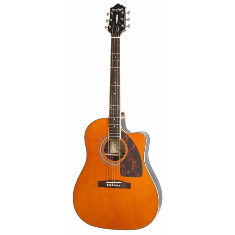 Epiphone Masterbilt AJ-500RCE Elektro Akustik Gitar (Natural Satin)