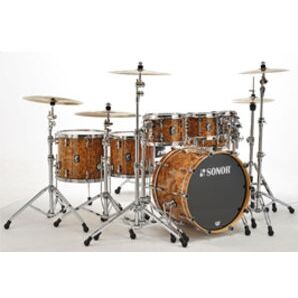 Sonor PL 12 Studio 1 (4 Parça) Akustik Davul Seti (Chocolate Burl)
