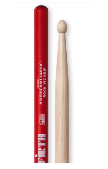 BAGET (ÇİFT) ROCK VIC GRIP, HICKORY, 0.630''x16 5/8