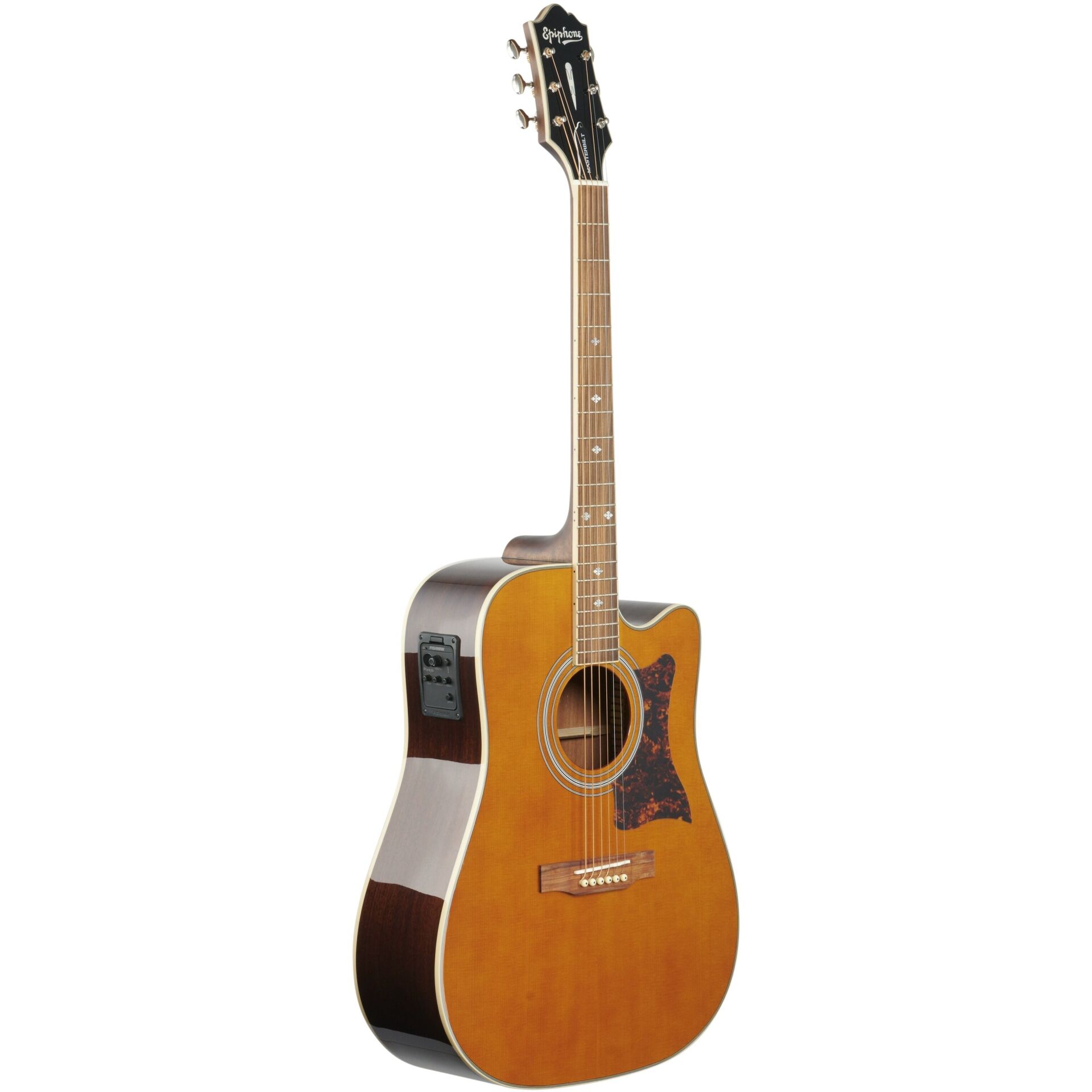 Epiphone Masterbilt DR-500MCE Elektro Akustik Gitar (Natural)