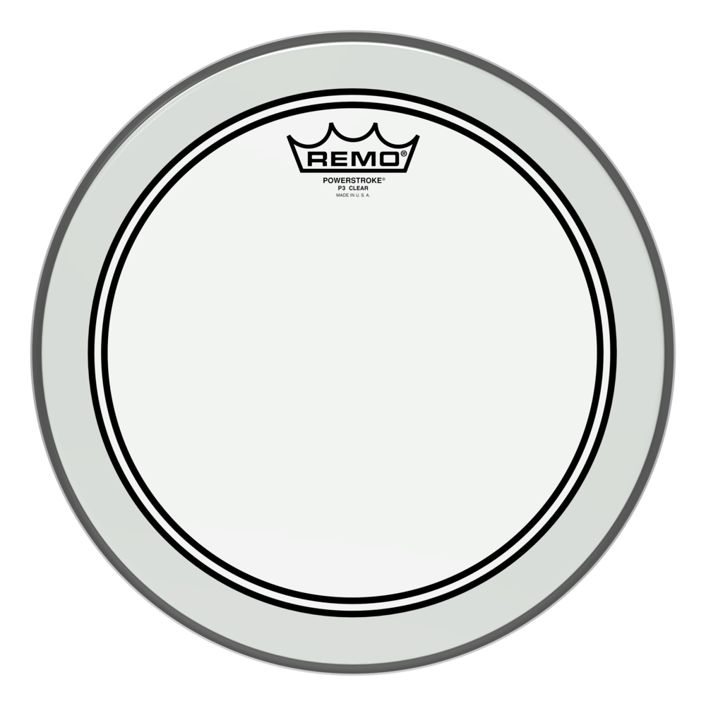 REMO P3-0312-BP- Powerstroke® P3 Şeffaf 12'' Davul Derisi