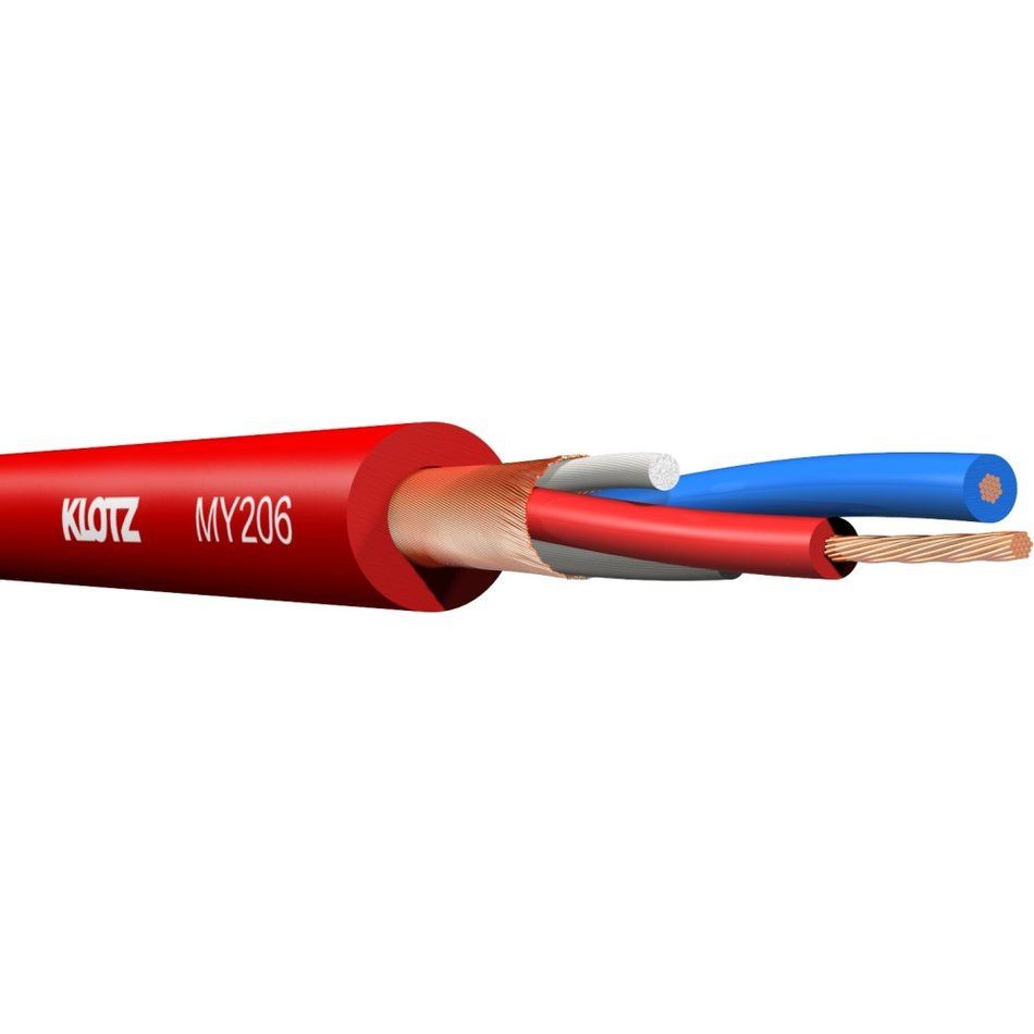 Klotz MY206RT.100 MY206 Profesyonel Mikrofon Kablosu (100 Metre)