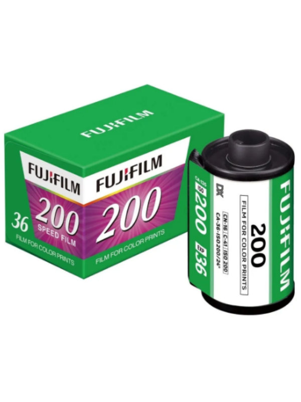 Fujifilm Fujicolor C200 135/36 EC Negatif Analog Renkli Film (2024 tarihli)