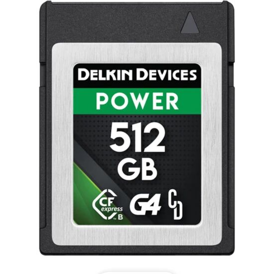 Delkin Devices 512GB POWER CFexpress Tip B Hafıza Kartı