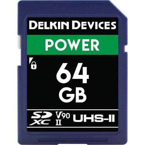 Delkin Devices 64GB POWER UHS-II SDXC HAFIZA KARTI