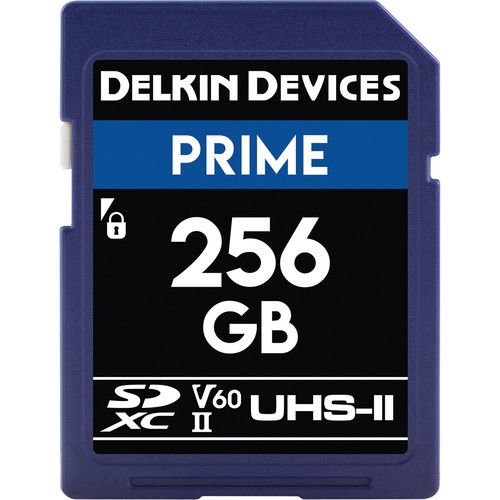 Delkin Devices 256GB Prime UHS-II SDXC Hafıza Kartı